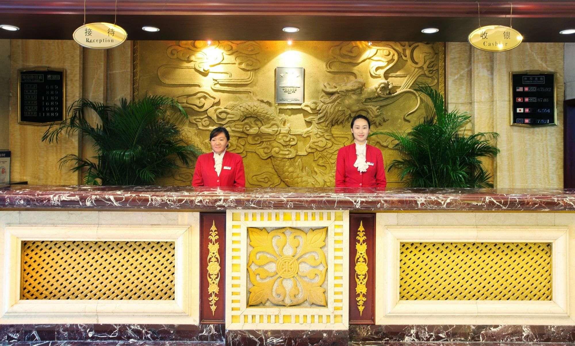 Dalian New Garden Hotel Bagian luar foto